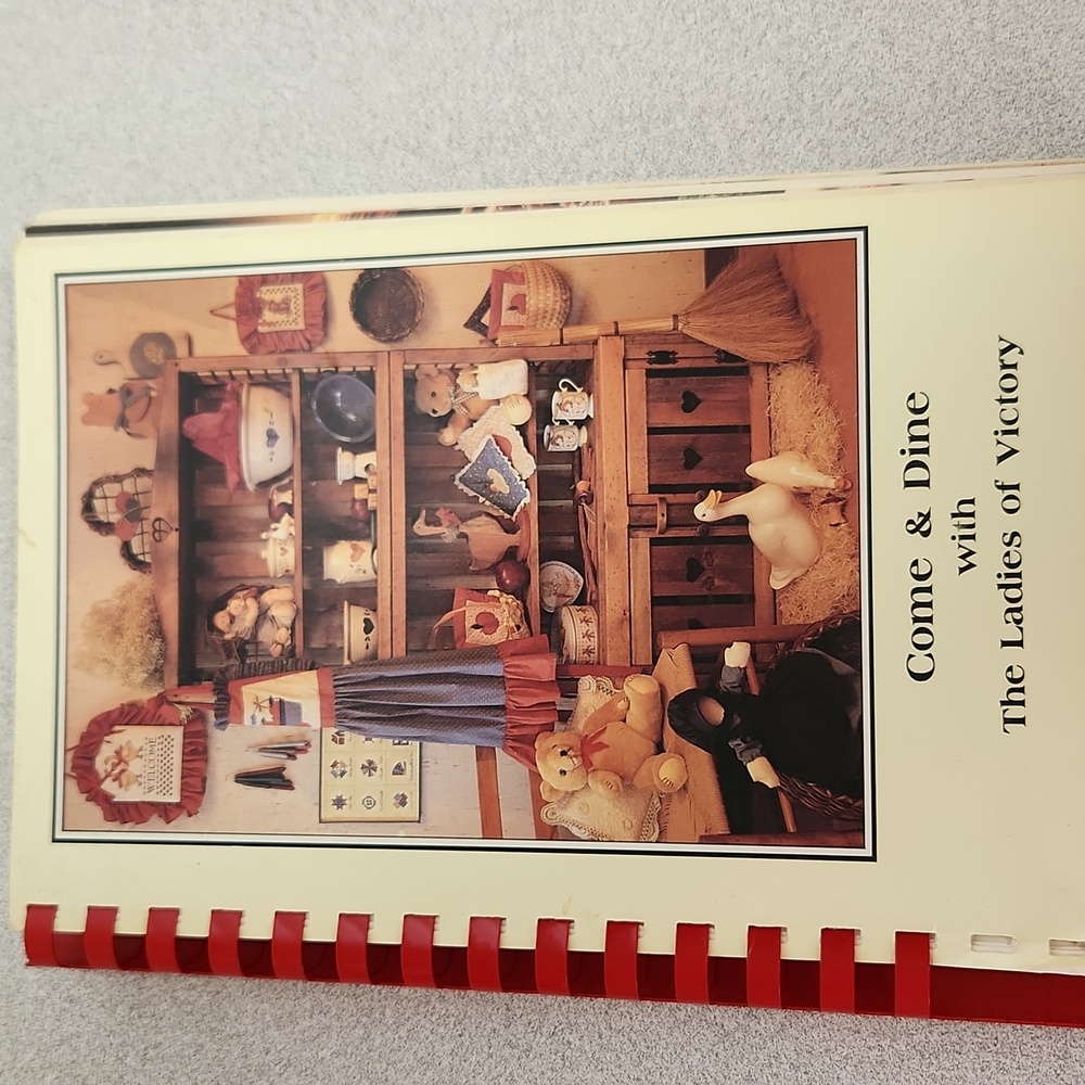 Come & Dine with The Ladies of Victory Cookbook 1990 Warsaw VA